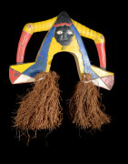 Casque cimier polychrome - Bidjogo - Guinée Bissau