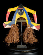 Casque cimier polychrome - Bidjogo - Guinée Bissau