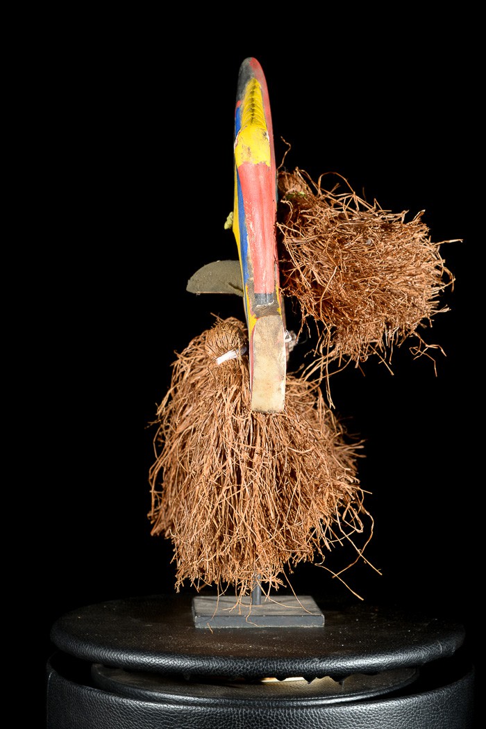 Casque cimier polychrome - Bidjogo - Guinée Bissau