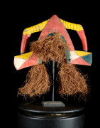 Casque cimier polychrome - Bidjogo - Guinée Bissau