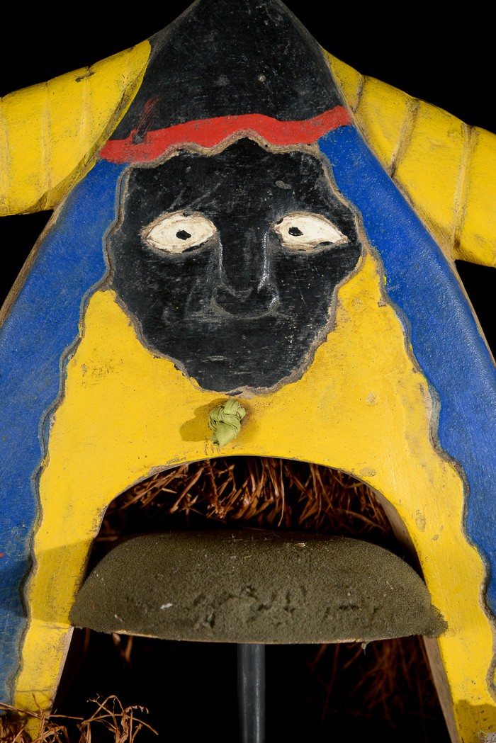 Casque cimier polychrome - Bidjogo - Guinée Bissau