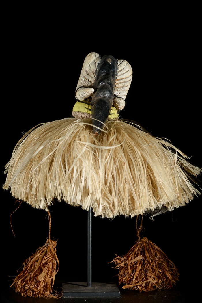 Casque cimier zoomorphe  - Bidjogo - Guinée Bissau