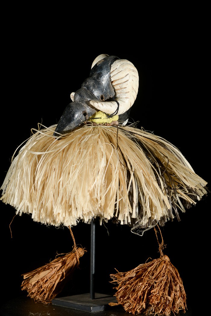 Casque cimier zoomorphe  - Bidjogo - Guinée Bissau