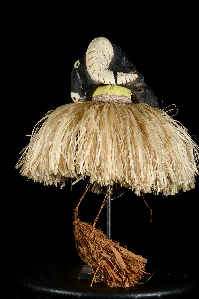 Casque cimier zoomorphe  - Bidjogo - Guinée Bissau
