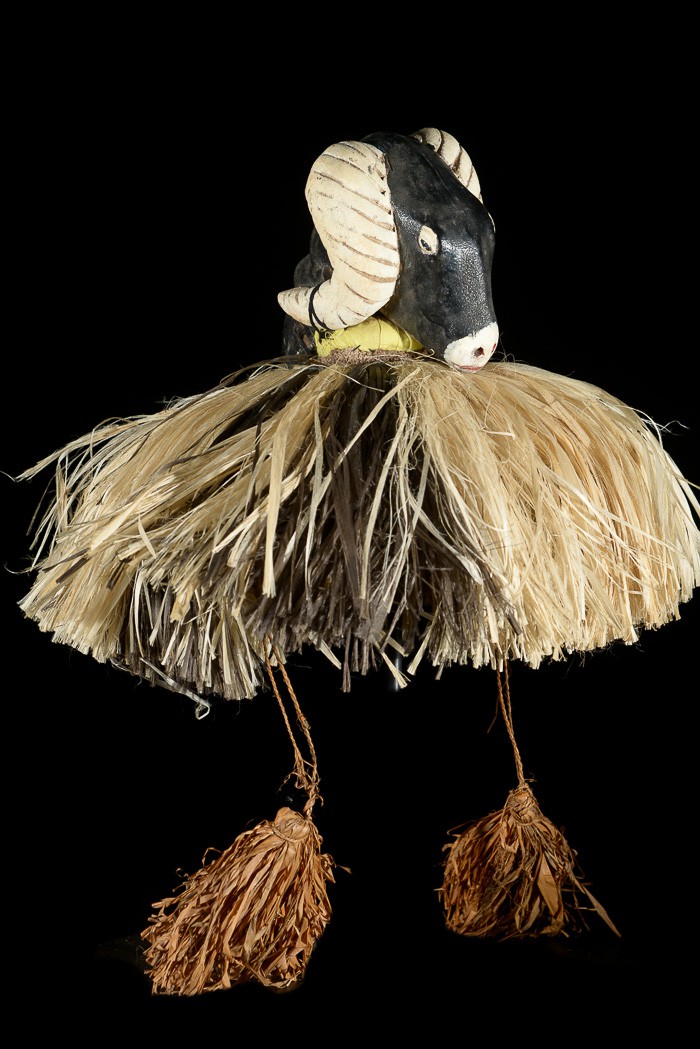 Casque cimier zoomorphe  - Bidjogo - Guinée Bissau