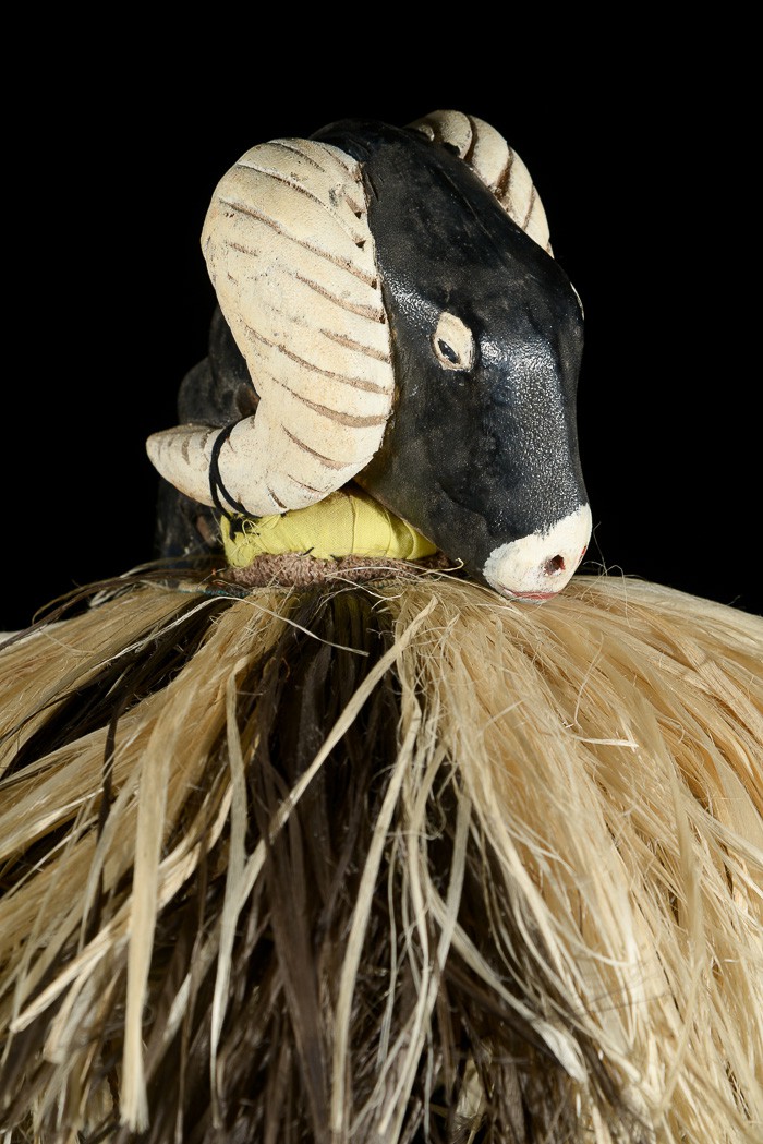 Casque cimier zoomorphe  - Bidjogo - Guinée Bissau