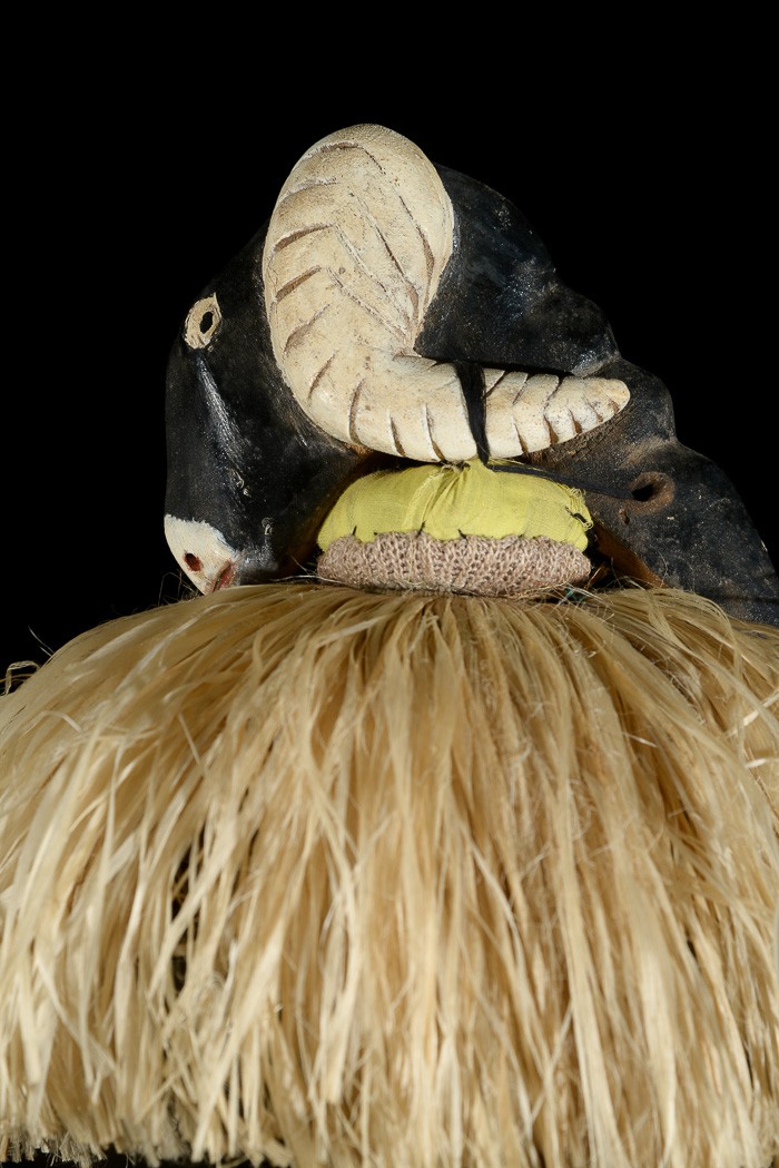 Casque cimier zoomorphe  - Bidjogo - Guinée Bissau