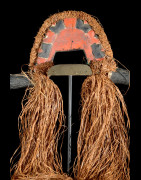 Casque cimier polychrome Buffle - Bidjogo - Guinée Bissau