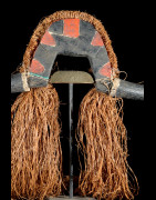 Casque cimier polychrome Buffle - Bidjogo - Guinée Bissau