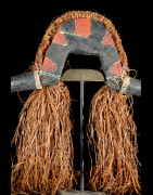 Casque cimier polychrome Buffle - Bidjogo - Guinée Bissau
