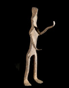 Figure rituelle en fer noir - Konkomba - Togo / Ghana