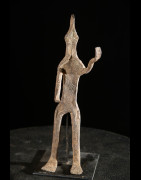 Figure rituelle en fer noir - Konkomba - Togo / Ghana