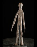 Figure rituelle en fer noir - Konkomba - Togo / Ghana