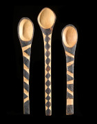 Lot de Cuillères en bois - Zoulou - Afrique du Sud