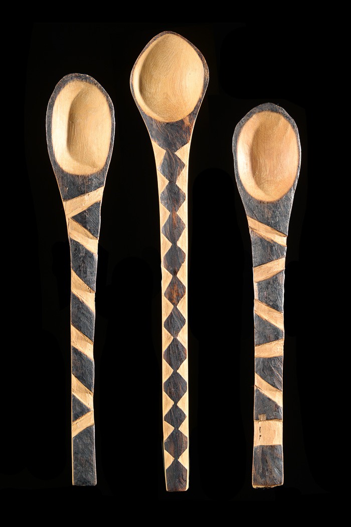 Lot de Cuillères en bois - Zoulou - Afrique du Sud