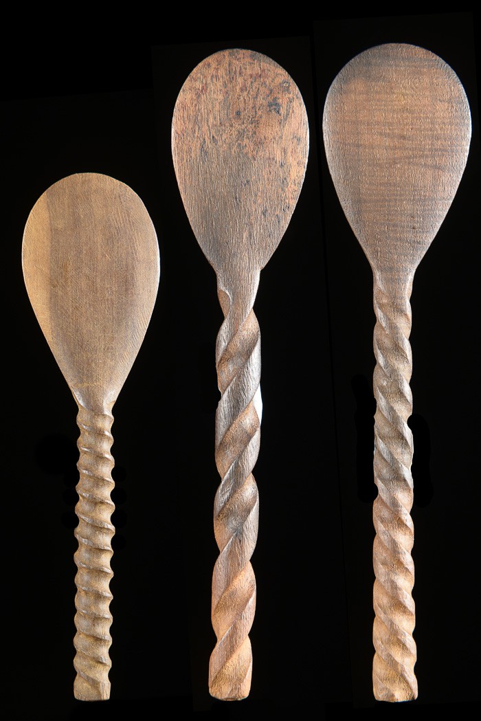 Lot de Cuillères en bois - Zoulou - Afrique du Sud