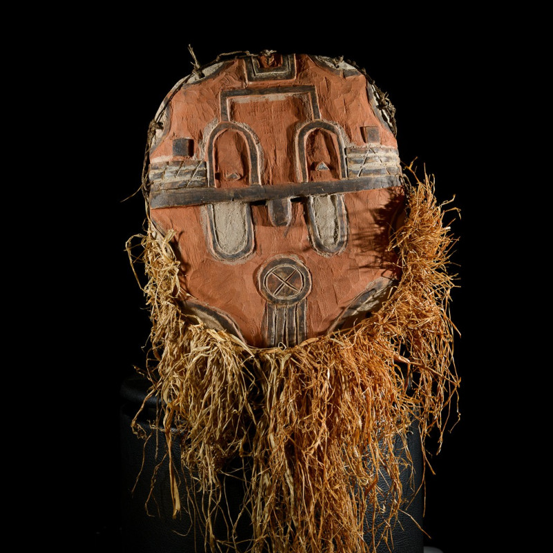 Masque facial Kidumu ancien - Teke / Tsayi - RDC Zaire