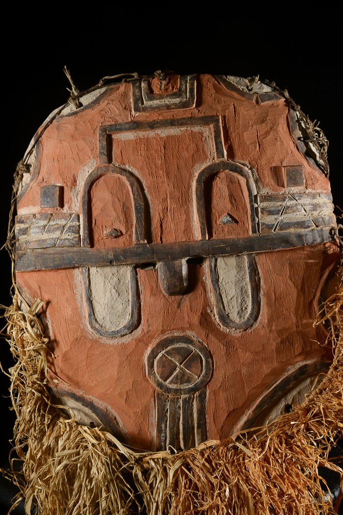 Masque facial Kidumu - Teke / Tsayi - RDC Zaire