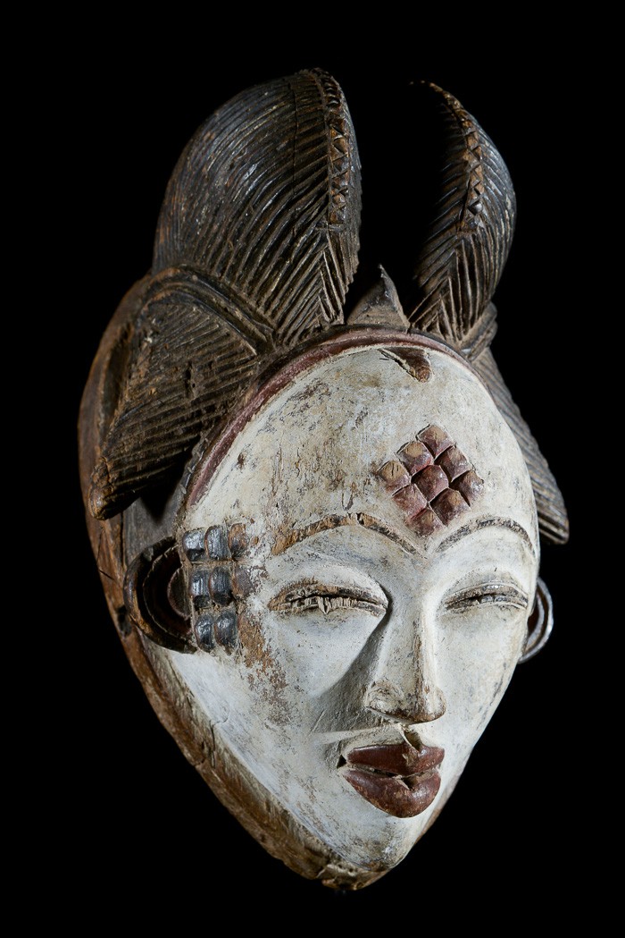 Masque Mukuyi Okuyi - Punu / Pounou - Gabon