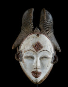 Masque Mukuyi Okuyi - Punu / Pounou - Gabon