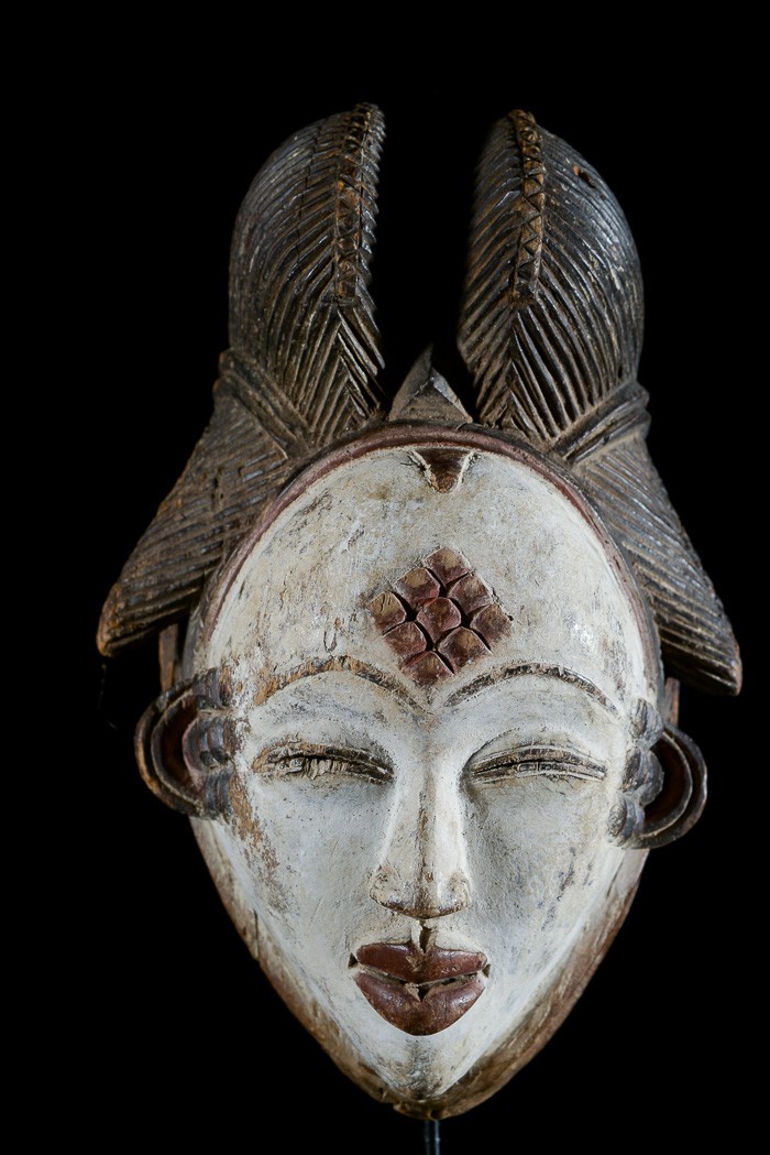 Masque Mukuyi Okuyi - Punu / Pounou - Gabon