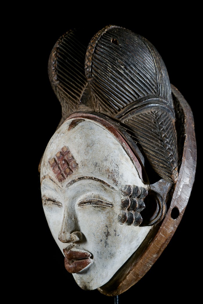 Masque Mukuyi Okuyi - Punu / Pounou - Gabon