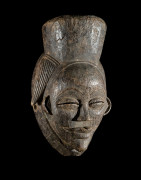 Masque noir de justice Ikwara - Pounou / Tsangui - Gabon