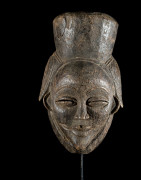 Masque noir de justice Ikwara - Pounou / Tsangui - Gabon