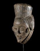Masque noir de justice Ikwara - Pounou / Tsangui - Gabon