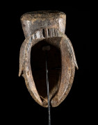 Masque noir de justice Ikwara - Pounou / Tsangui - Gabon
