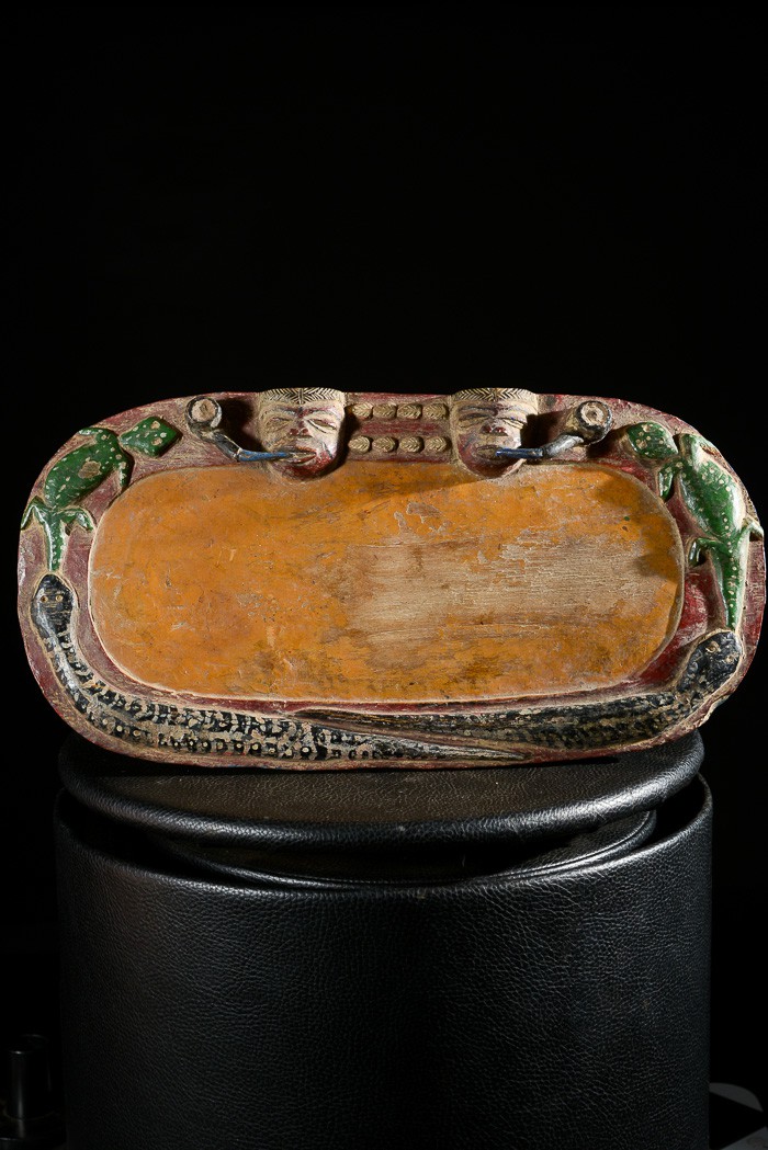 Plateau de divination Oracle Fa Ifa - Yoruba - Nigeria