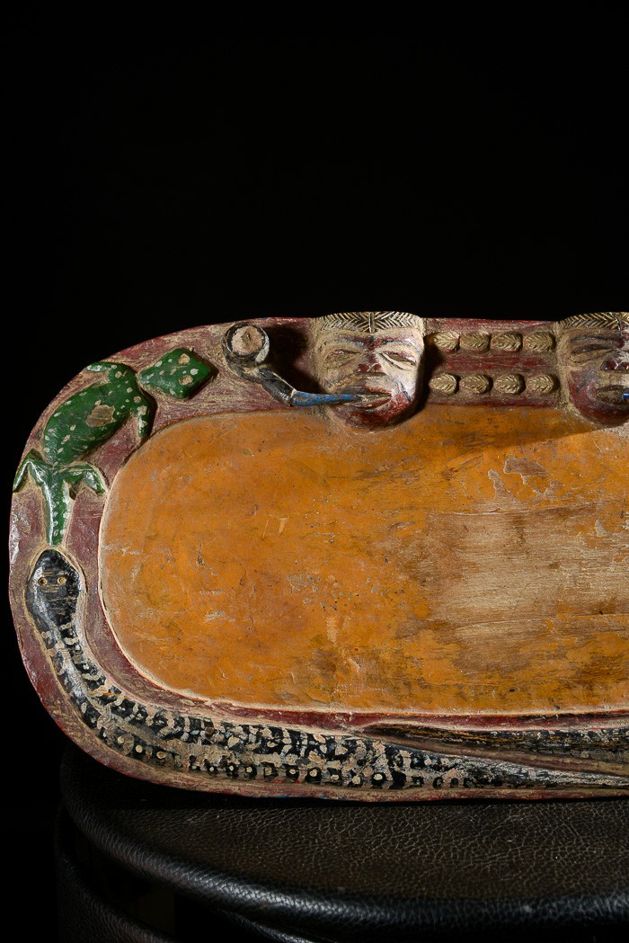 Plateau de divination Oracle Fa Ifa - Yoruba - Nigeria