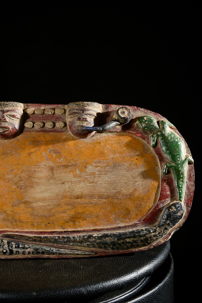 Plateau de divination Oracle Fa Ifa - Yoruba - Nigeria