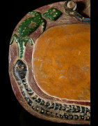 Plateau de divination Oracle Fa Ifa - Yoruba - Nigeria