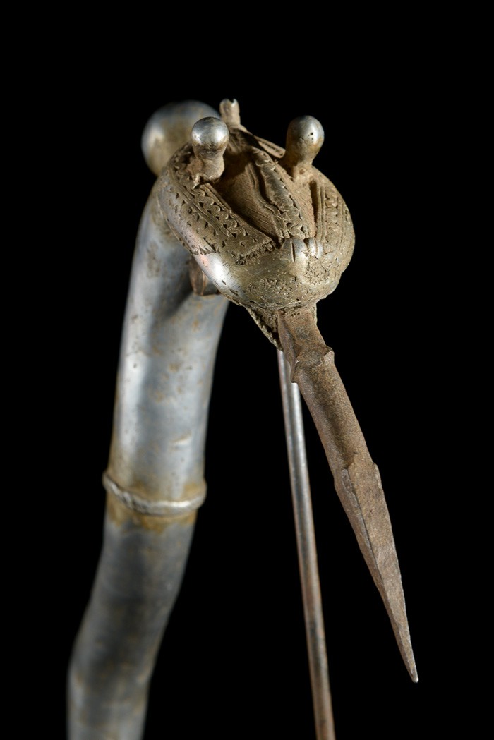 Serpent Massue en fonte d'aluminium - Gan ou Lobi - Burkina