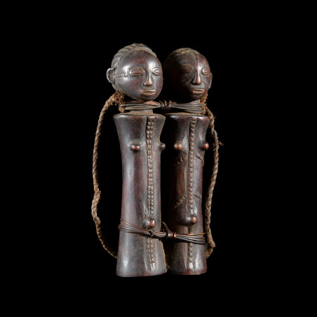 Poupee jumeau rituelle - Tabwa - RDC Zaire - Poupees africaines
