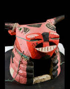 Masque Taureau Sauvage Essenie - Bidjogo / Bidyogo - Guinee Biss