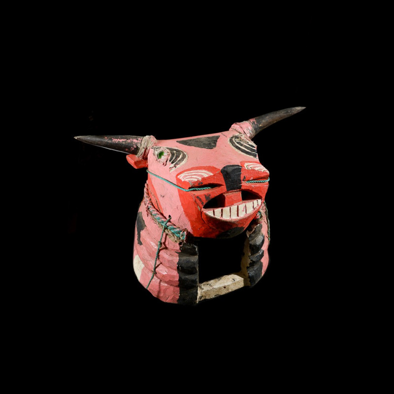 Masque Taureau Sauvage Essenie - Bidjogo / Bidyogo - Guinee Biss