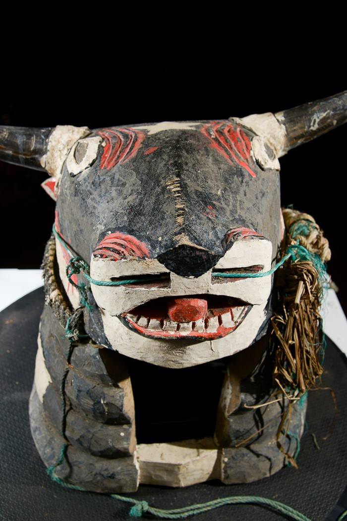 Masque Taureau Sauvage Essenie - Bidjogo / Bidyogo - Guinee Biss