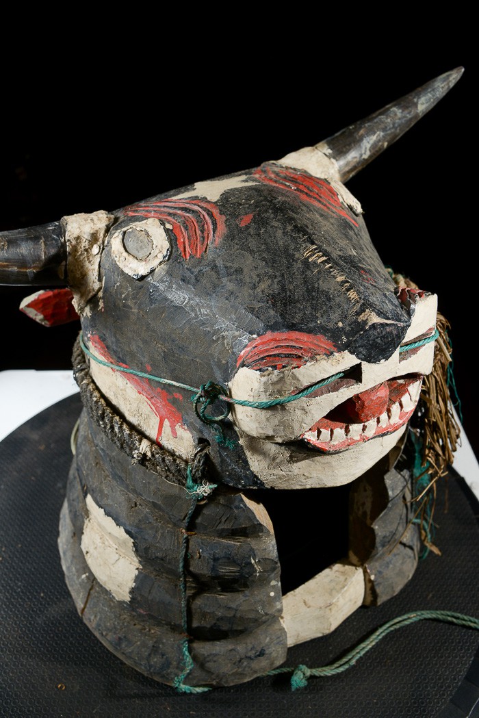 Masque Taureau Sauvage Essenie - Bidjogo / Bidyogo - Guinee Biss