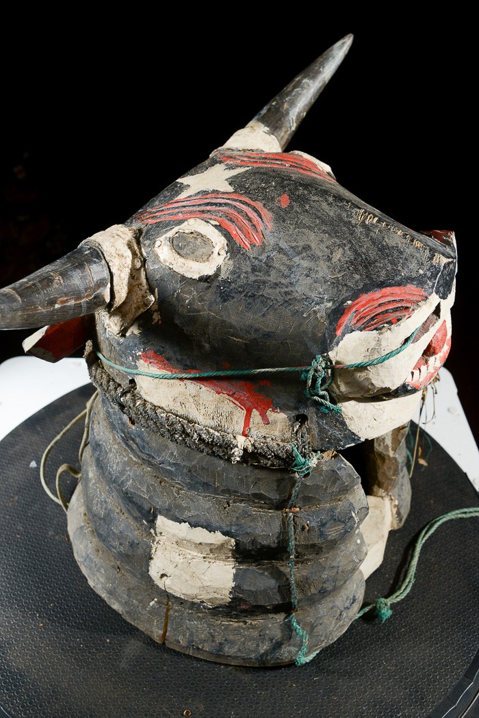 Masque Taureau Sauvage Essenie - Bidjogo / Bidyogo - Guinee Biss