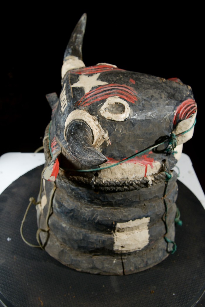 Masque Taureau Sauvage Essenie - Bidjogo / Bidyogo - Guinee Biss