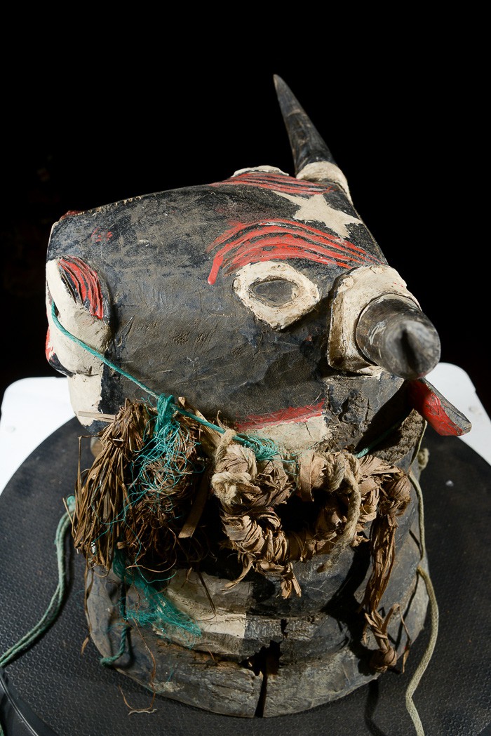 Masque Taureau Sauvage Essenie - Bidjogo / Bidyogo - Guinee Biss