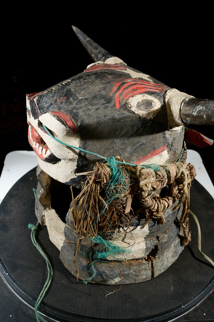Masque Taureau Sauvage Essenie - Bidjogo / Bidyogo - Guinee Biss