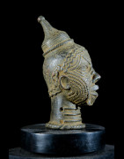 Tête en bronze - Lulua / Luluwa - RDC Zaire