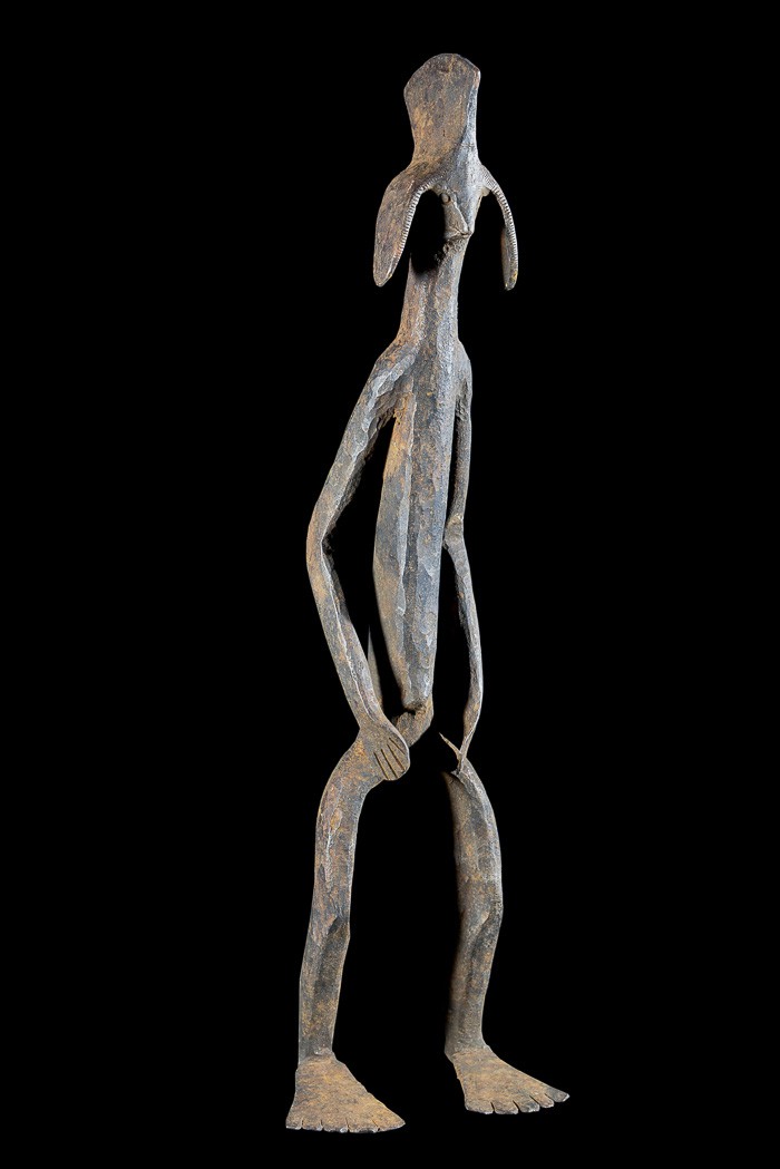 Statue Iagalagana en fer noir - Mumuye - Nigeria - Statues africaines