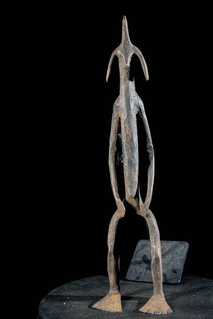 Statue Iagalagana en fer noir - Mumuye - Nigeria - Statues africaines
