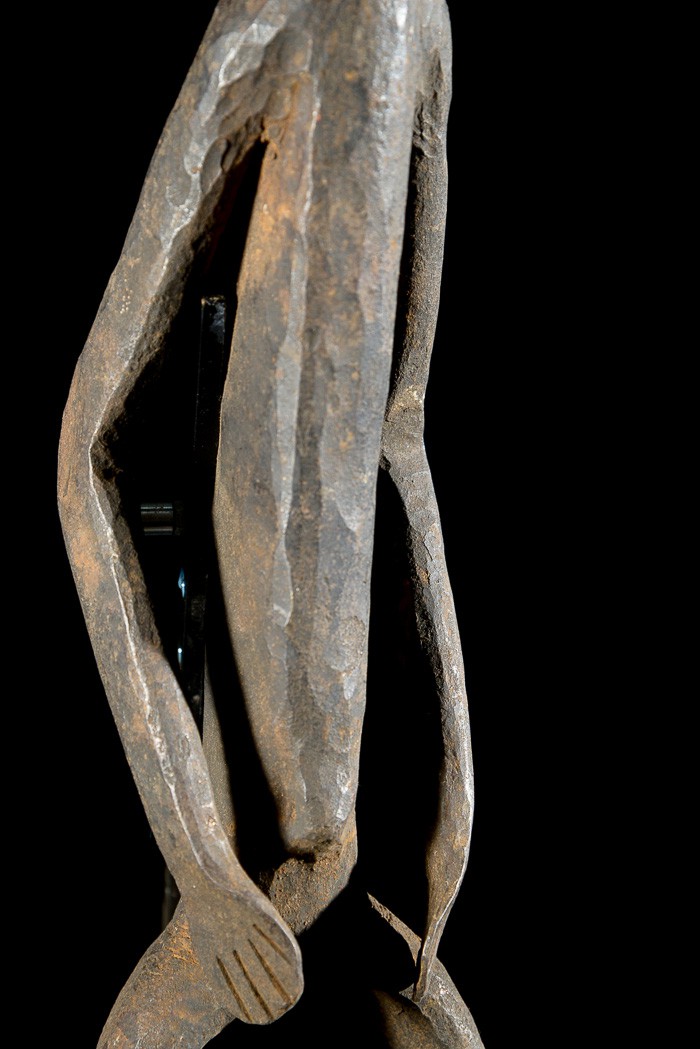 Statue Iagalagana en fer noir - Mumuye - Nigeria - Statues africaines