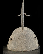 Casque en fer noir - Dogon - Mali