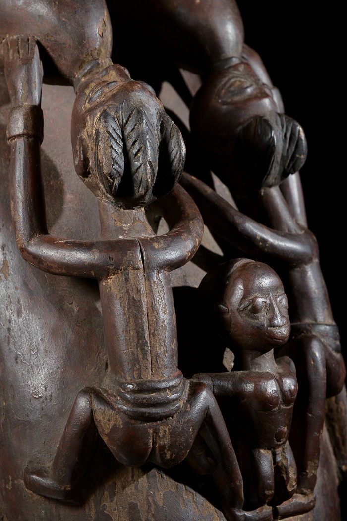 Masque ventre Gelede - Yoruba - Nigeria / Benin